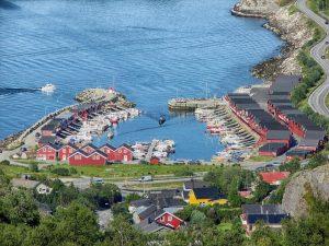 Bodø met de haven
