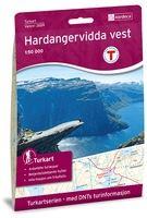 wandelkaart Hardangervidda